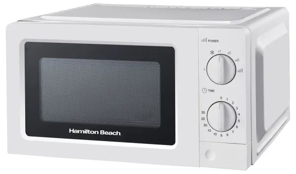 HAMILTON BEACH 700W 20 Litre Microwave Oven - White
