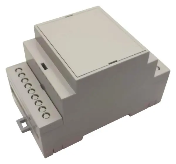 MULTICOMP PRO DIN Rail Enclosure, ABS/Polycarbonate, 90.2x53.3x57.5mm