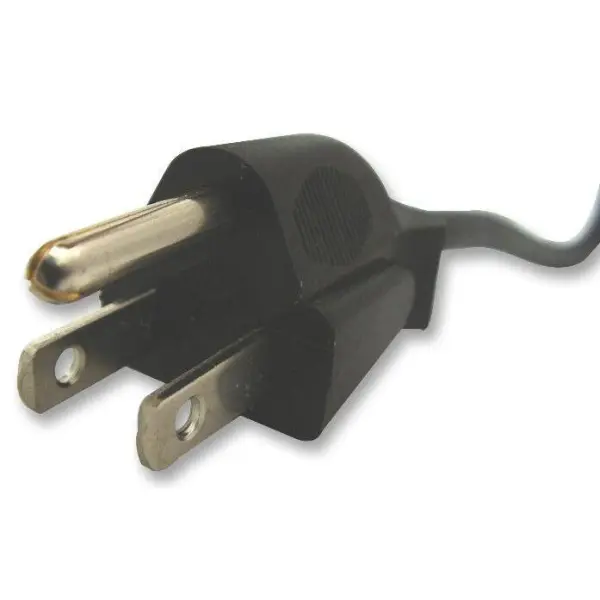 Volex Accessories North American Mains Power Lead 2m, 10A, Black