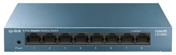TP-Link LiteWave Διακόπτης Ethernet 8 Θυρών Gigabit
