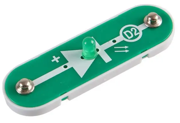 Snap Circuits Green LED Module, 33 Ohm