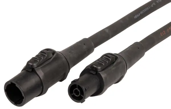 Neutrik PowerCON TRUE1 Moulded Plug to Socket Lead, 3m