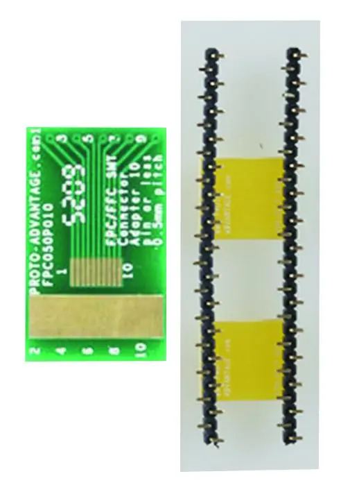 PROTO ADVANTAGE FPC/FFC SMT 0.5mm 10핀 DIP 어댑터