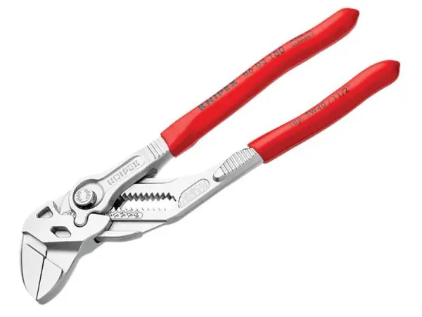 Knipex - Rohrzangenschlüssel mit PVC-Griff 180mm