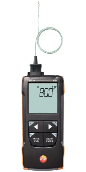 Testo 925 Type K Temperature Meter with App Connection