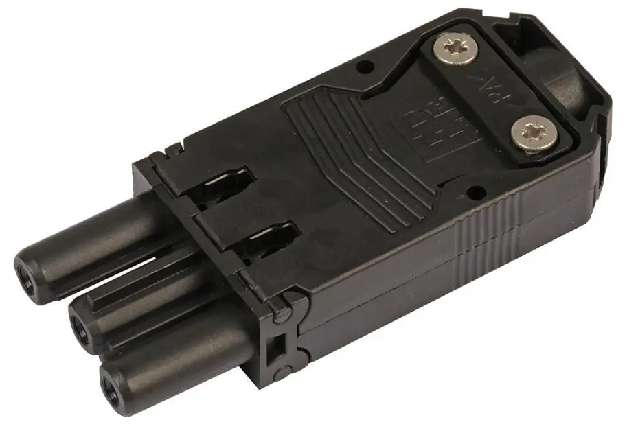 SCOLMORE 3극 푸시핏 라이트 커넥터 소켓, 250V, 20A