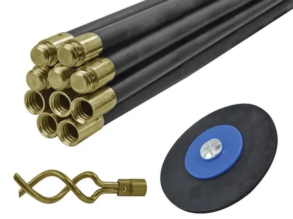 Faithfull Tacar Glanú Uilíoch Sreabhach le 10 Slata, Plunger & Péist Shreabhach