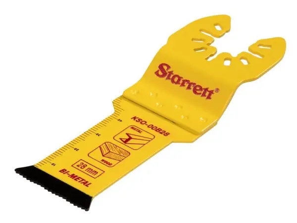 Starrett KSO-00B28 Plunge Bi-metal Oscillating Blade 50 x 28mm, 18 TPI