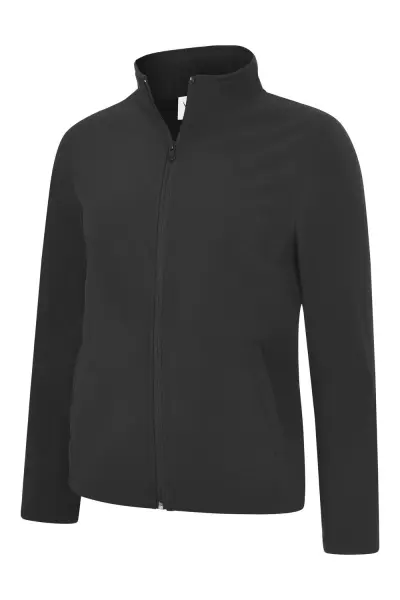Uneek Chaqueta Soft Shell Unisex Clásica con Cremallera Completa – Negro – XL