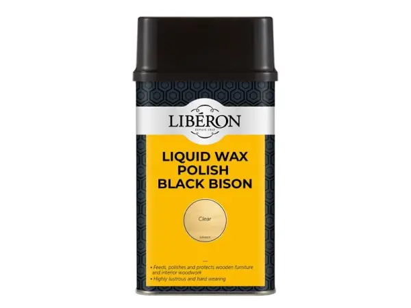 Liberon Black Bison Cera Liquida Trasparente per Legno 500ml