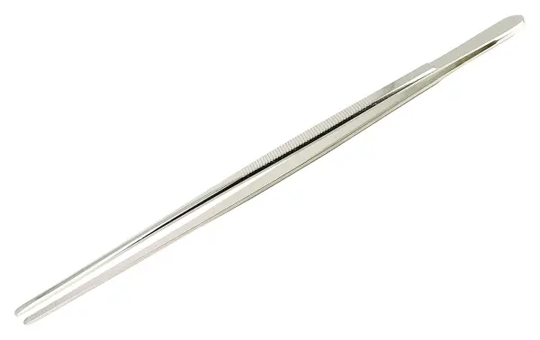 Multicomp Pro Component Positioning Tweezers with Straight Round Tips - 300mm