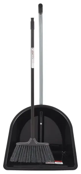 RED GORILLA Builders Long Handled Dustpan & Brush Set