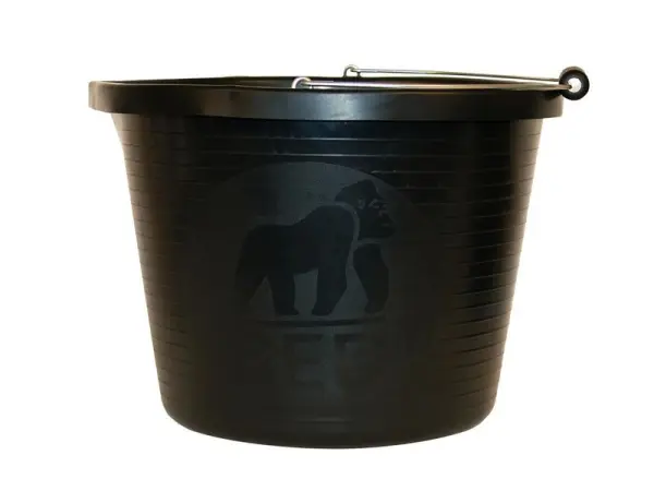 Red Gorilla Rubber Type B1 Super Bucket, 3 Gallon (14L)