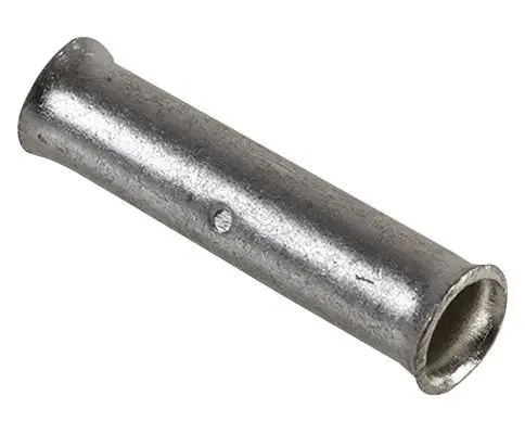 HellermannTyton Uninsulated Copper Butt Splice - 16mm