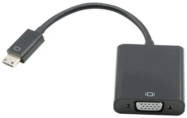 PRO SIGNAL Mini HDMI to VGA Adaptor, Male to Female