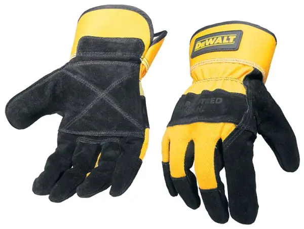 DeWALT Rigger Handschoenen, Large - Dubbel Lederen Versterking