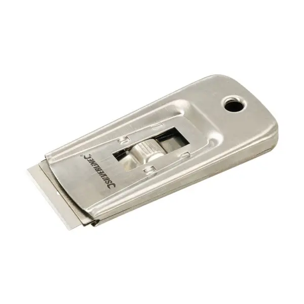 Silverline Raschietto per Vetri Retrattile in Acciaio, 100mm