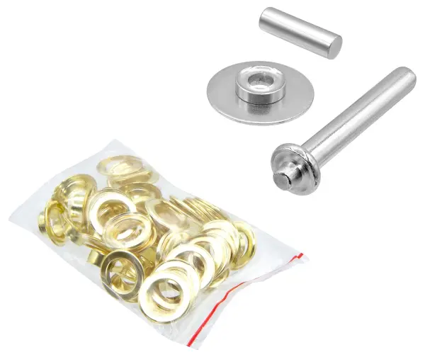 Rolson Tarpaulin Eyelet Repair Kit 63 Piece