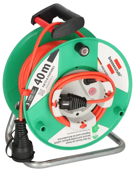 BRENNENSTUHL Garant G Garden Extension Cable Reel - 38m