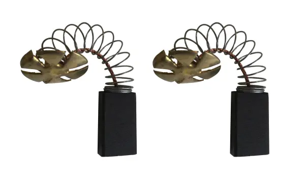 2 Escovas de Carvão para Rebarbadora AEG WSA 1700, 6.3 x 12.5 x 22mm