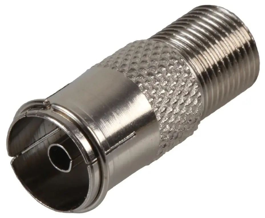 PRO SIGNAL - Προσαρμογέας F Type σε Υποδοχή TV Coax, 75ohm