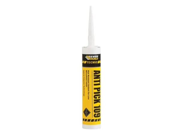 Everbuild Sika Tecnic - Sealán Frithphiocadh 109 Bán 295ml