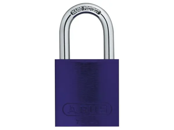 ABUS Cadeado de Alumínio 72/40mm Violeta, Chave Igual TT04072