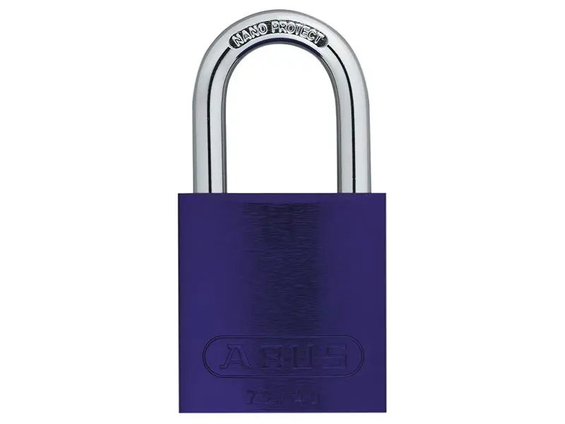 ABUS 72/40 毫米紫色鋁製掛鎖 (TT04072)