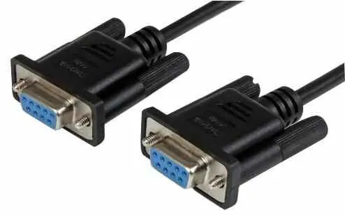 StarTech Câble Null Modem Série 2m - DB9 Femelle à Femelle