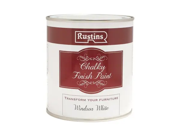 Rustins Křídová barva Windsor White, matná, 250ml