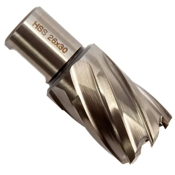 Abracs MD3026 Μαγνητικό Τρυπάνι Δακτυλιοειδής Κόφτης, 26mm x 30mm, Χάλυβας HSS