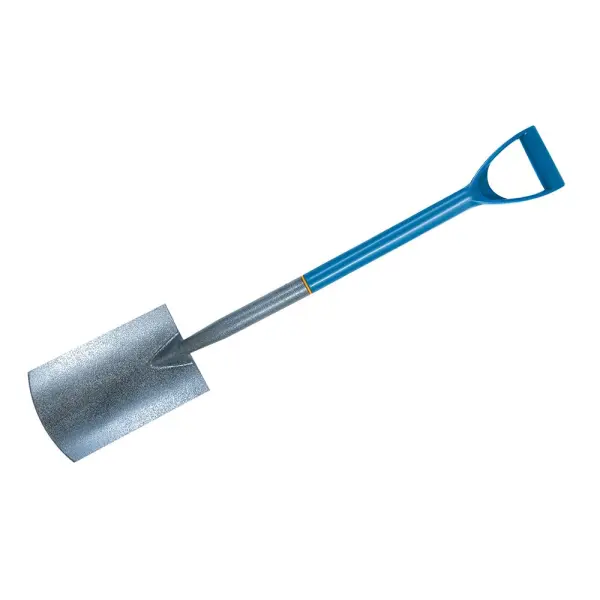 Silverline Border Spade, 970mm with Epoxy-Coated Head