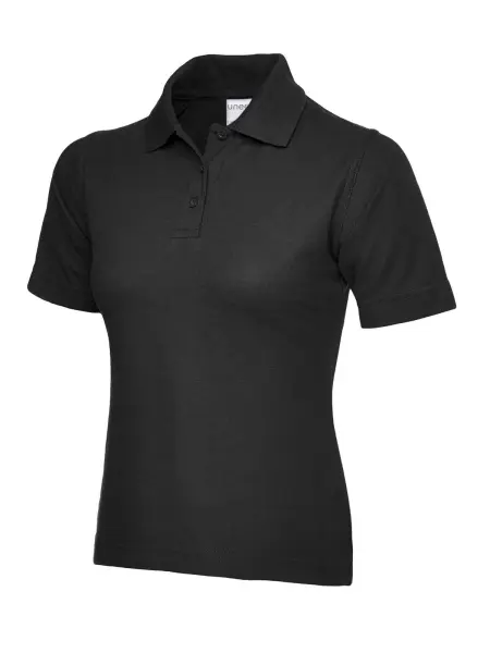 Polo Unisexe Ultra Coton Uneek - Noir, XS