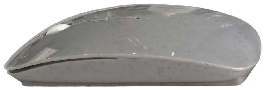 ACCURATUS ECO Bezdrátová myš, pšeničný bioplast, šedá