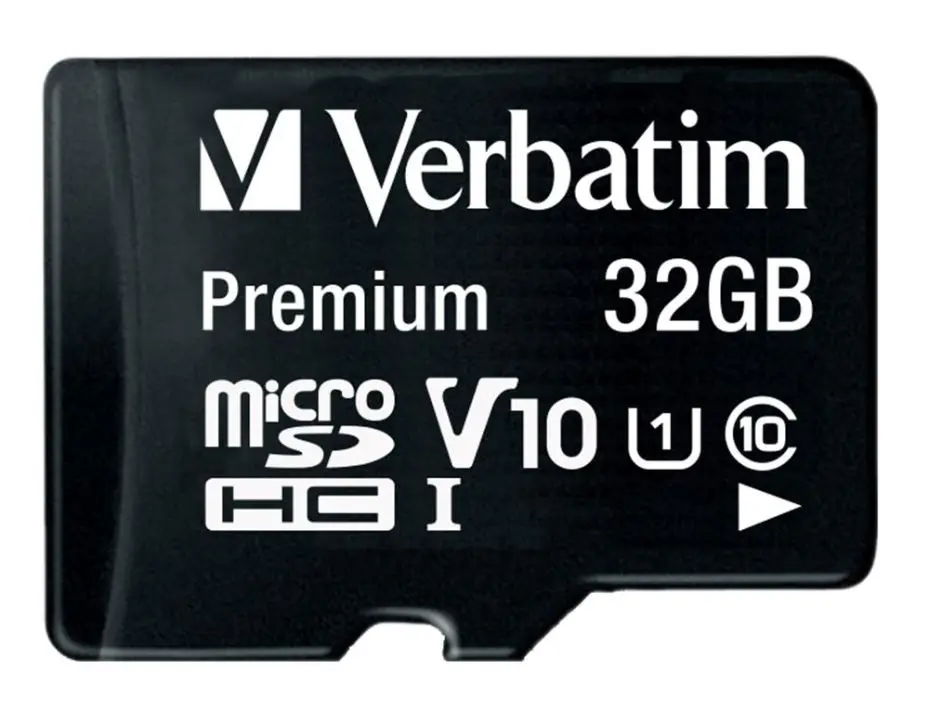 VERBATIM Premium U1 MicroSDHC 32GB カード SDアダプター付き