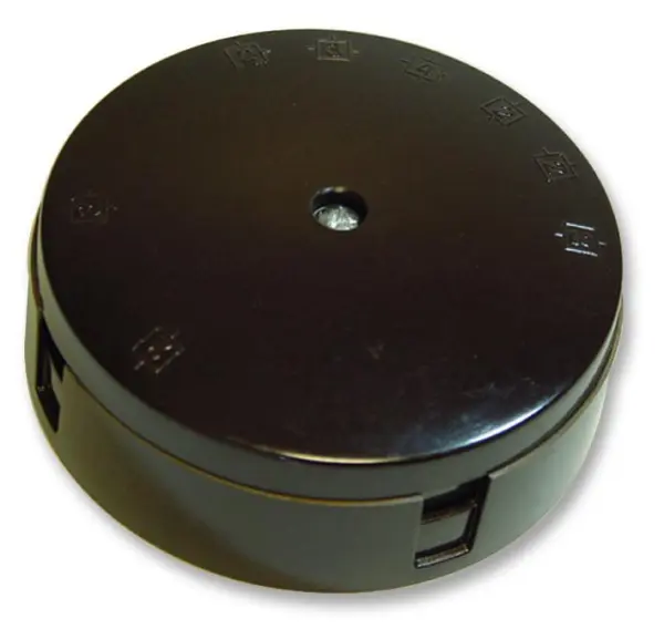 BRITISH GENERAL - 6-fach 20A Verteilerdose, Braun, 89mm (T)