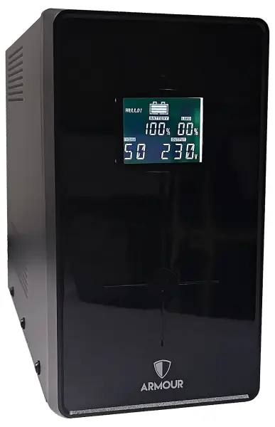 VIDA 1500VA/900W Armour Tower UPS, 3 Outputs