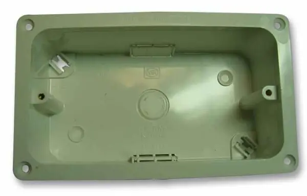 MK Caixa de Embutir 2 Módulos 45mm, Branca