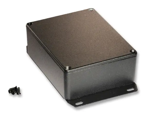 Aluminium Enclosure, 92x42x92mm, Black, IP54
