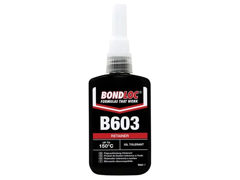Bondloc B603 Μαλακή Συνδετική Ενώση Ανοχή σε Λάδια, 50ml