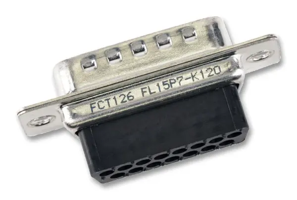 MOLEX 15 Pin DA D-Sub Connector Housing Plug, Steel Body, 172704 Series