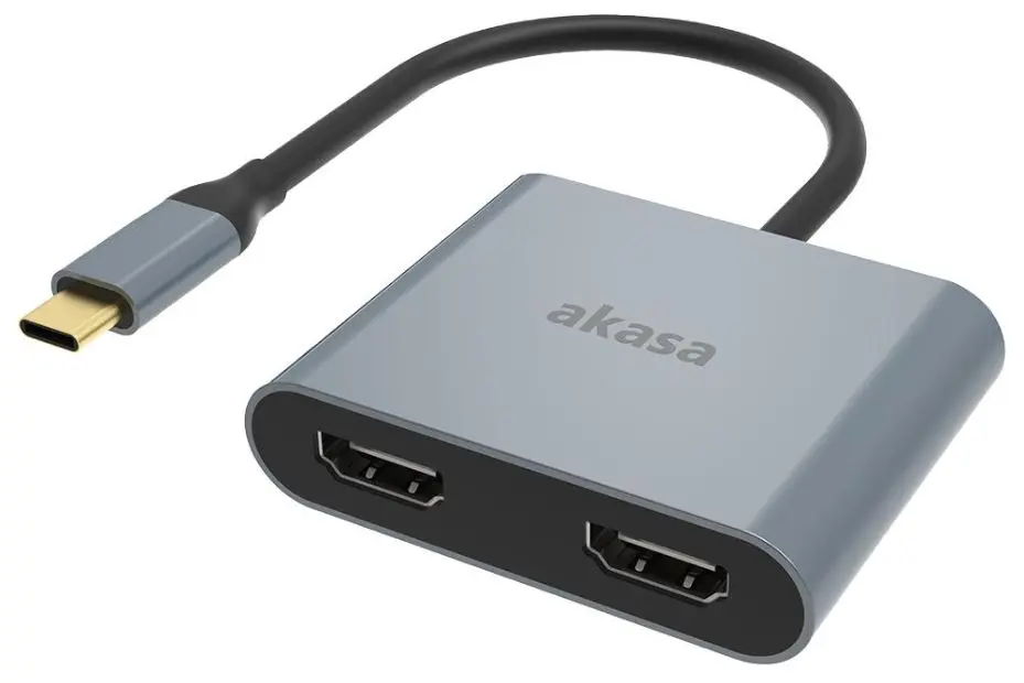 AKASA USB-C to Dual 4K HDMI MST Display Adaptor