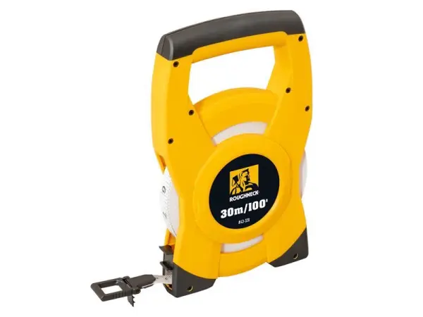 Roughneck 开放式加长卷尺 30米/100英尺 15毫米宽幅