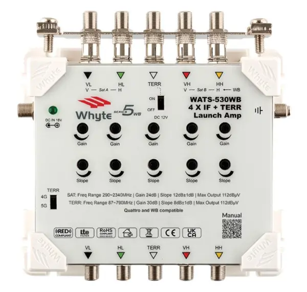 WHYTE Series 5 WATS-530WB Wideband Launch Amplifier