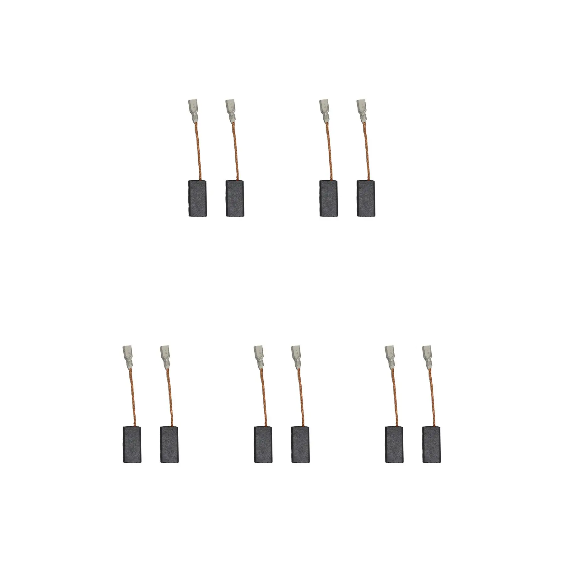 5 Sets of Carbon Brushes for AEG A42 Mini Grinder (5x8x15mm)