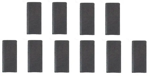 5 ensembles de balais en carbone pour mini meuleuse Stayer (6x6x13mm)
