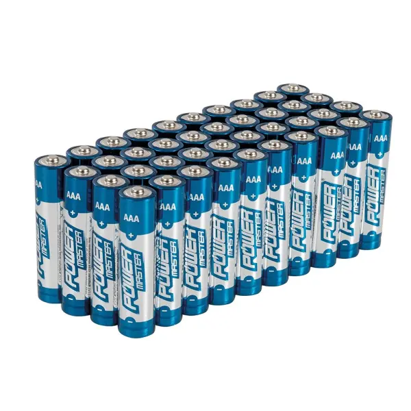 Powermaster - Bateri Alkali Super AAA LR03 40pk (40pk)