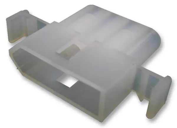 Molex 4-weg stekkerhuis, krimpaansluiting, 5.03mm steek