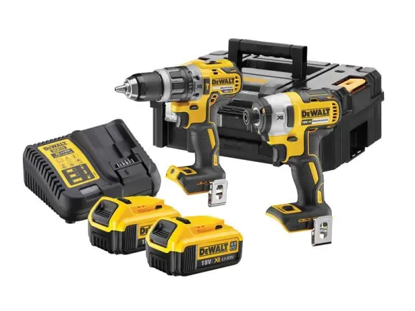 DeWALT 電動工具 - DCK266M2T TSTAK™ 雙電套裝 2 x 4.0Ah 鋰電池