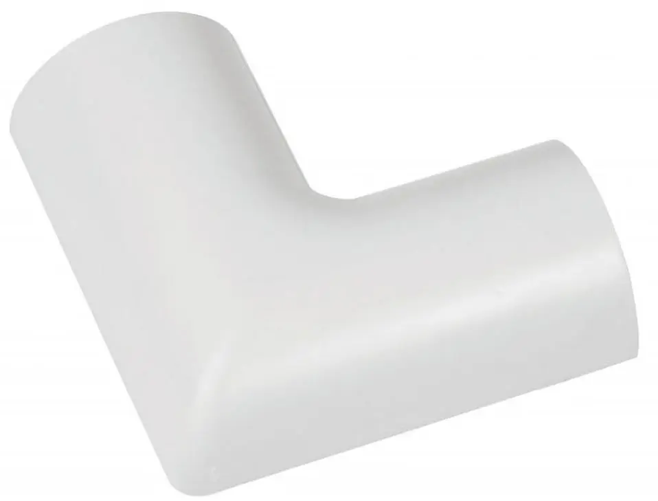 D-LINE Clip de Courbure Plat à Rabattre 30x15mm Blanc (Lot de 5)